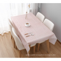 DEQI Recycle PVC Table Cloth Rectangle Table Cloth Waterproof Tablecloth Cover Table Mat for Home Outdoor Part Decoration